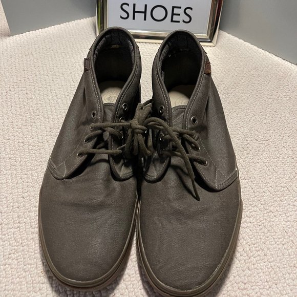 Vans Waxed Canvas Hi-Top Sneakers 13 - Picture 3 of 6